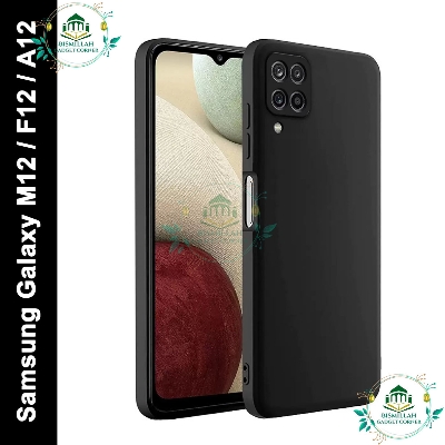 Picture of Premium Liquid Silicone Phone case for Samsung Galaxy A12/ Samsung Galaxy M12 / Samsung Galaxy F12 Liquid Silicon Mobile Back Case Soft Silicone Phone Cover