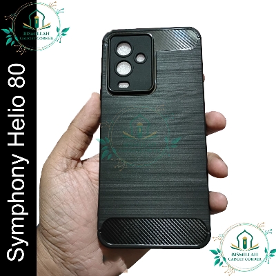 Picture of Spyzone For Symphony Helio 80 Phone Case Soft TPU Slim Fashion Non-Slip Protective Phone Cases For Symphony Helio 80 Cover