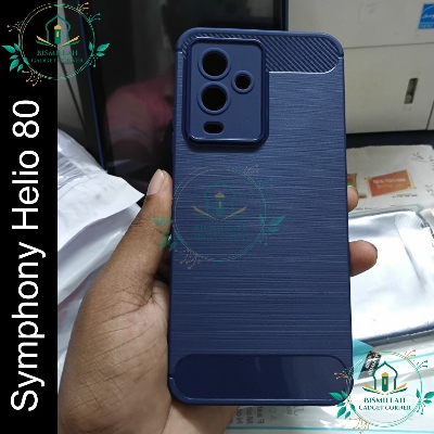 Picture of Spyzone For Symphony Helio 80 Phone Case Soft TPU Slim Fashion Non-Slip Protective Phone Cases For Symphony Helio 80 Cover