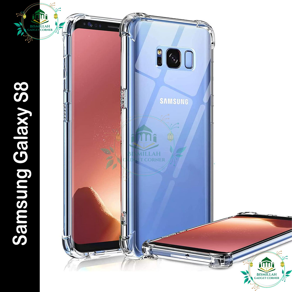 Picture of Transparent back cover For Samsung Galaxy S8 5G Luxury transparent Protect Back Cover Soft Case