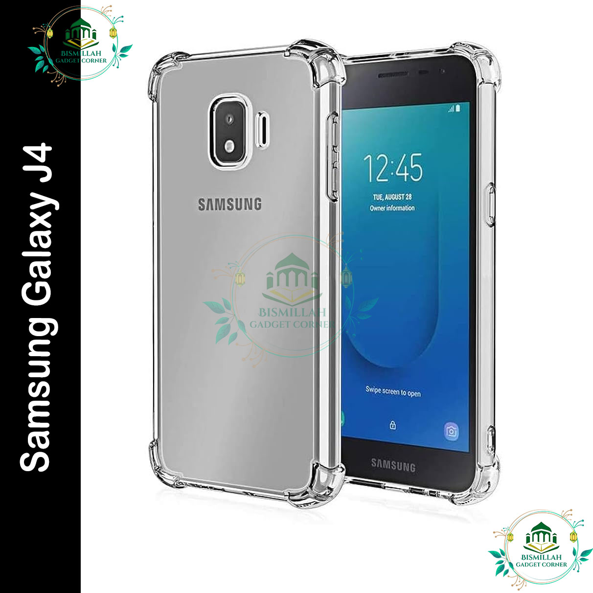Picture of Transparent back cover For Samsung Galaxy J4 Luxury transparent Protect Back Cover Soft Case