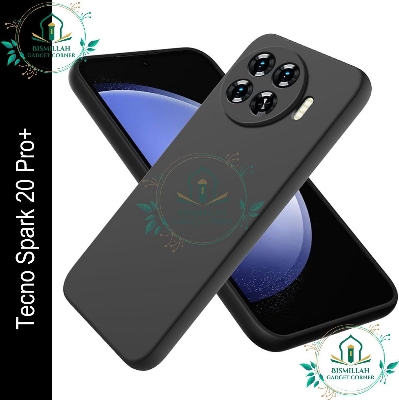 Picture of Premium Liquid Silicone Phone case for Tecno Spark 20 Pro+ / Tecno Spark 20 Pro plus Liquid Silicon Mobile Back Case Soft Silicone Phone Cover