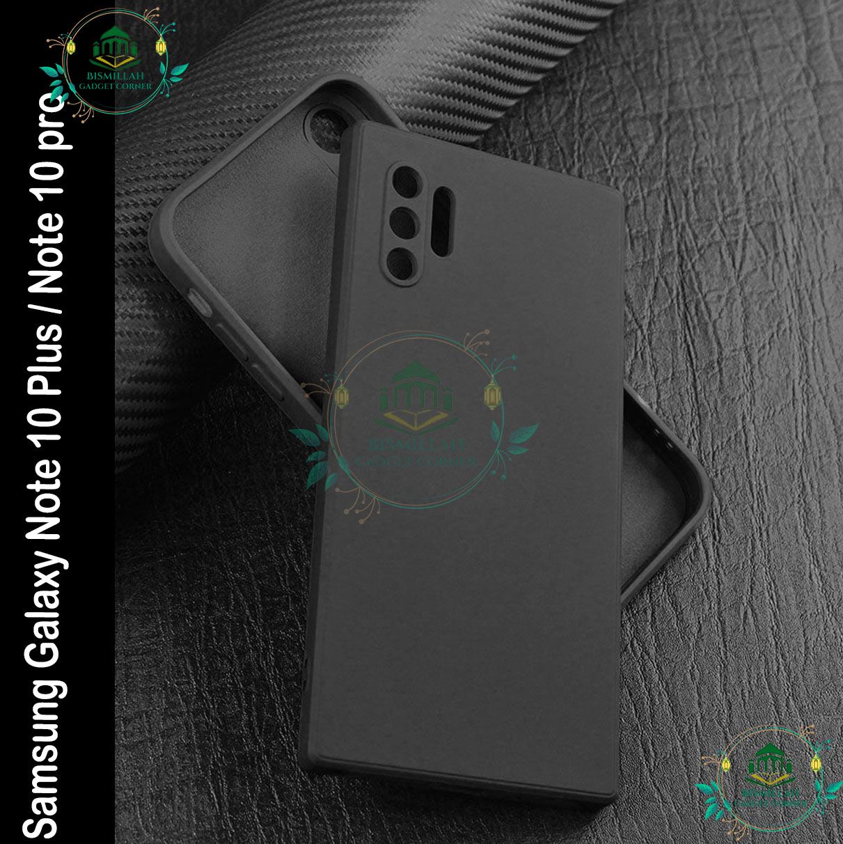 Picture of Premium Liquid Silicone Phone case for Samsung Galaxy Note 10 Plus / Samsung Galaxy Note 10 Pro Liquid Silicon Mobile Back Case Soft Silicone Phone Cover