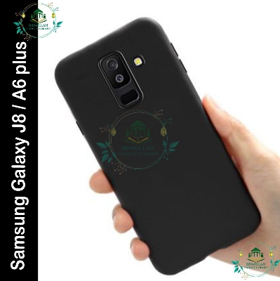 Picture of Premium Liquid Silicone Phone case for Samsung Galaxy J8 / Samsung Galaxy A6 plus / A6+ Liquid Silicon Mobile Back Case Soft Silicone Phone Cover