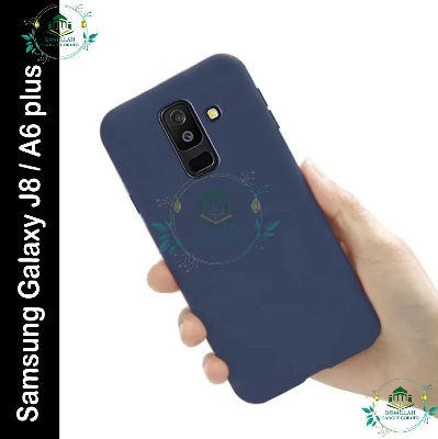 Picture of Premium Liquid Silicone Phone case for Samsung Galaxy J8 / Samsung Galaxy A6 plus / A6+ Liquid Silicon Mobile Back Case Soft Silicone Phone Cover