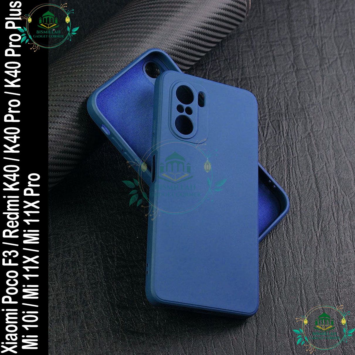 Picture of Premium Liquid Silicone Phone case for Xiaomi Poco F3 / Redmi K40 / Redmi K40 Pro / Redmi K40 Pro Plus /  Mi 10i / Mi 11X 5G / Mi 11X Pro Liquid Silicon Mobile Back Case Soft Silicone Phone Cover