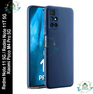 Picture of Premium Liquid Silicone Phone case for Xiaomi Redmi Note 11 5G / Redmi Note 11T 5G / Poco M4 Pro 5G Liquid Silicon Mobile Back Case Soft Silicone Phone Cover