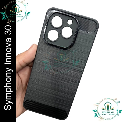 Picture of Spyzone For Symphony Innova 30 Carbon Fiber Phone Case Soft TPU Slim Fashion Non-Slip Protective back cover