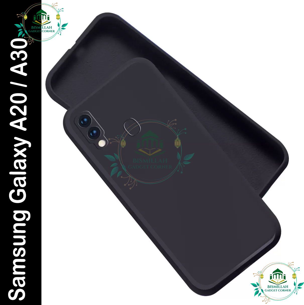 Picture of Premium Liquid Silicone Phone case for SSamsung Galaxy A20 / Samsung Galaxy A30 Liquid Silicon Mobile Back Case Soft Silicone Phone Cover