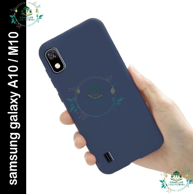 Picture of Premium Liquid Silicone Phone case for Samsung Galaxy A10 / Samsung Galaxy M10 Liquid Silicon Mobile Back Case Soft Silicone Phone Cover