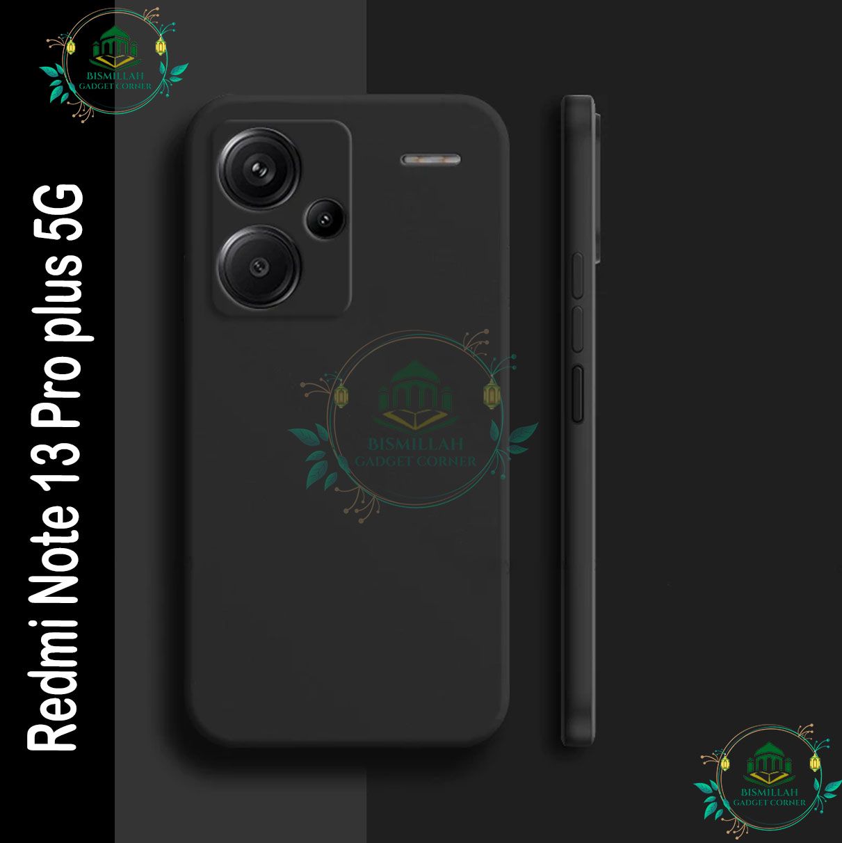 Picture of Premium Liquid Silicone Phone case for Xiaomi Redmi Note 13 Pro plus 5G / Xiaomi Redmi Note 13 Pro+ Liquid Silicon Mobile Back Case Soft Silicone Phone Cover
