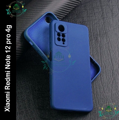 Picture of Premium Liquid Silicone Phone case for Xiaomi Redmi Note 12 pro 4g Liquid Silicon Mobile Back Case Soft Silicone Phone Cover
