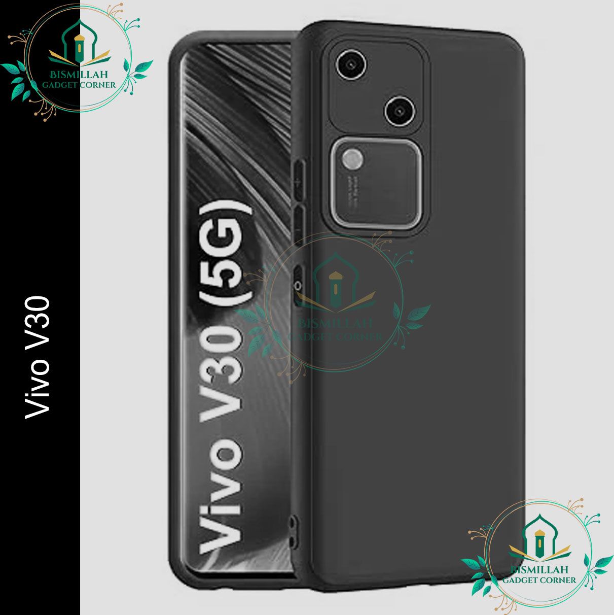 Picture of Premium Liquid Silicone Phone case for Vivo V30 5G Liquid Silicon Mobile Back Case Soft Silicone Phone Cover