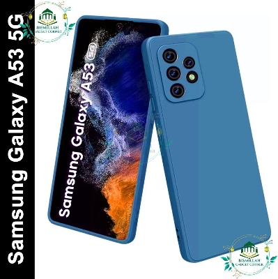 Picture of Premium Liquid Silicone Phone case for Samsung Galaxy A53 5G Liquid Silicon Mobile Back Case Soft Silicone Phone Cover