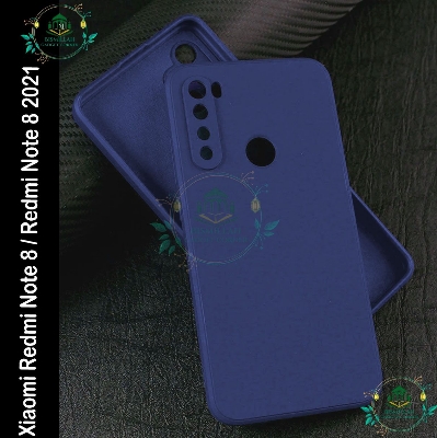 Picture of Premium Liquid Silicone Phone case for Xiaomi Redmi Note 8 / Redmi Note 8 2021 Liquid Silicon Mobile Back Case Soft Silicone Phone Cover