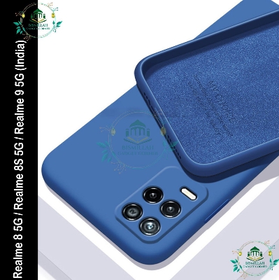 Picture of Premium Liquid Silicone Phone case for Realme 8 5G / Realme 8S 5G / Realme 9 5G (India) Liquid Silicon Mobile Back Case Soft Silicone Phone Cover