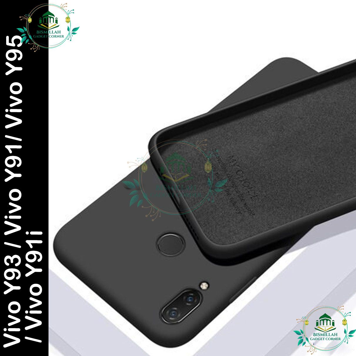 Picture of Premium Liquid Silicone Phone case for Vivo Y93 / Vivo Y91/ Vivo Y95  / Vivo Y91i Liquid Silicon Mobile Back Case Soft Silicone Phone Cover
