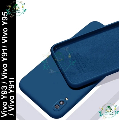 Picture of Premium Liquid Silicone Phone case for Vivo Y93 / Vivo Y91/ Vivo Y95  / Vivo Y91i Liquid Silicon Mobile Back Case Soft Silicone Phone Cover