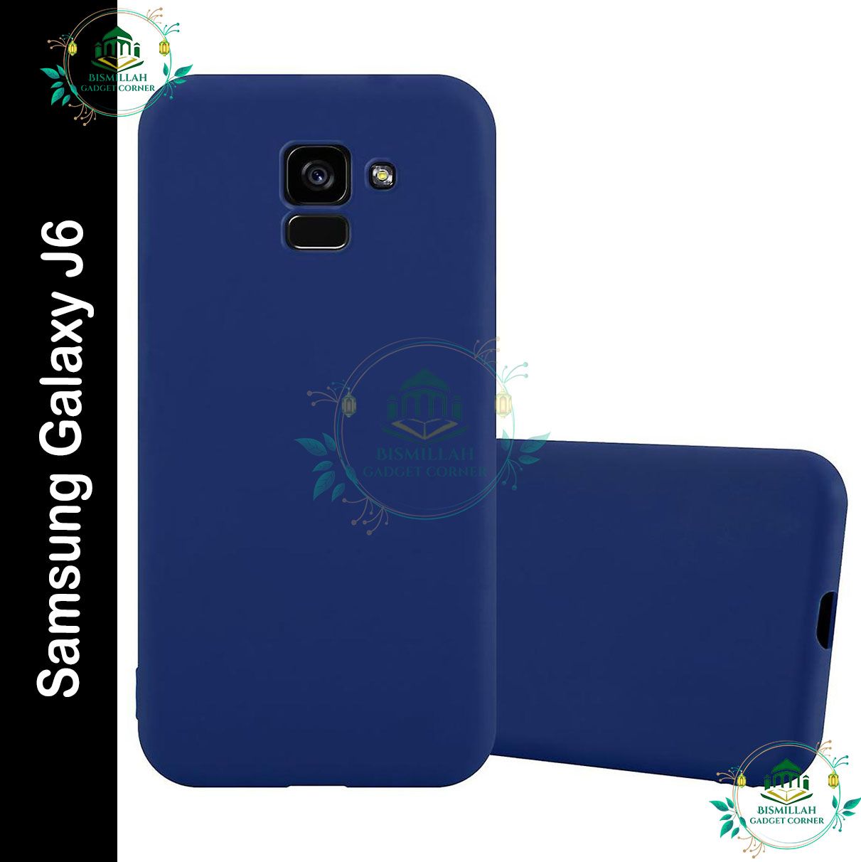 Picture of Premium Liquid Silicone Phone case for Samsung Galaxy J6 Liquid Silicon Mobile Back Case Soft Silicone Phone Cover