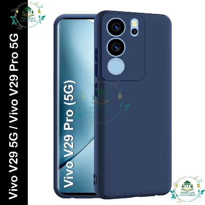 Picture of Premium Liquid Silicone Phone case for Vivo V29 5G / Vivo V29 Pro 5G Liquid Silicon Mobile Back Case Soft Silicone Phone Cover