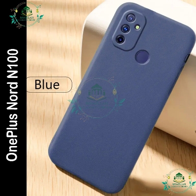 Picture of Premium Liquid Silicone Phone case for OnePlus Nord N100 Liquid Silicon Mobile Back Case Soft Silicone Phone Cover