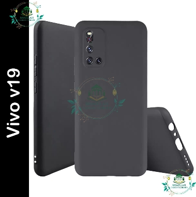 Picture of Premium Liquid Silicone Phone case for Vivo v19 Liquid Silicon Mobile Back Case Soft Silicone Phone Cover