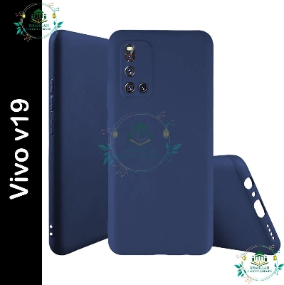 Picture of Premium Liquid Silicone Phone case for Vivo v19 Liquid Silicon Mobile Back Case Soft Silicone Phone Cover