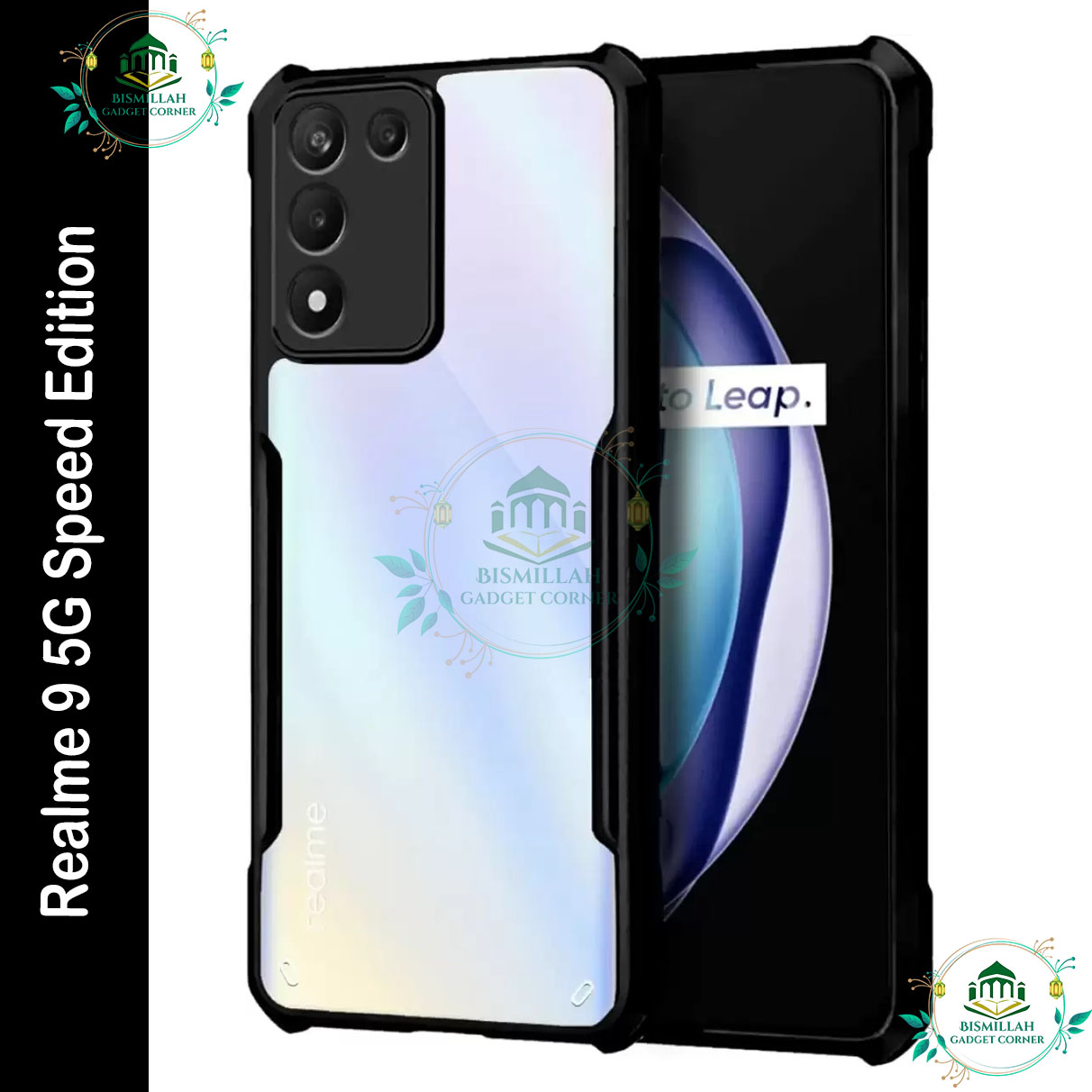 Picture of Xundd Back Cover for Realme 9 5g Speed Edition Transparent Hybrid Hard PC Back Bumper Realme 9 5g SE Back cover