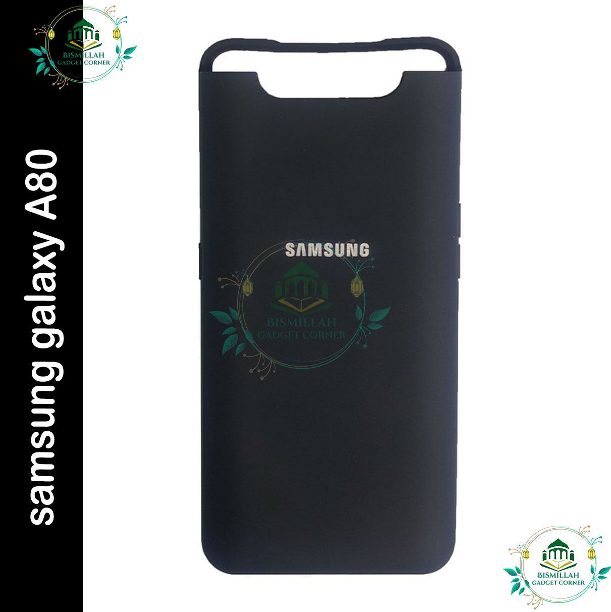 Picture of Premium Liquid Silicone Phone case for Samsung Galaxy A80 Liquid Silicon Mobile Back Case Soft Silicone Phone Cover