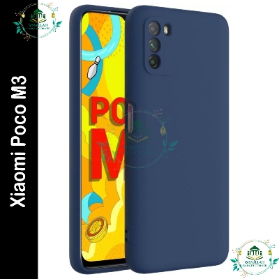 Picture of Premium Liquid Silicone Phone case for Xiaomi Poco M3 Liquid Silicon Mobile Back Case Soft Silicone Phone Cover