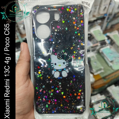 Picture of Ladies Cover For Xiaomi Redmi 13C 4G / Xiaomi Poco C65 Back Cover Soft Phone Case Protection Back Cover - Phone Back Cover - Phone - Camera