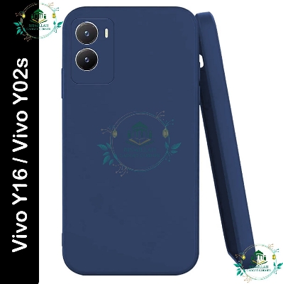 Picture of Premium Liquid Silicone Phone case for Vivo Y16 / Vivo Y02s  Liquid Silicon Mobile Back Case Soft Silicone Phone Cover