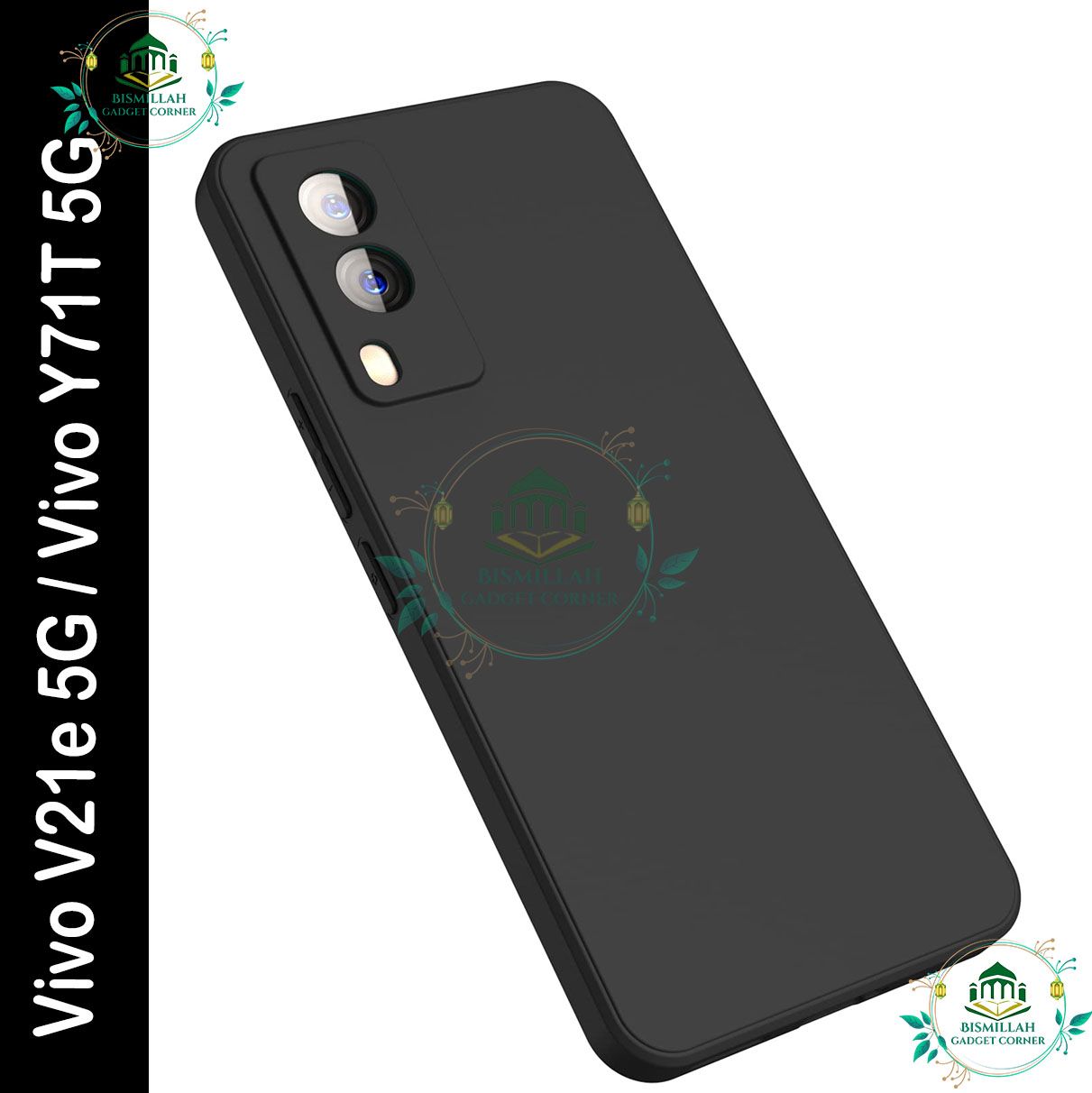 Picture of Premium Liquid Silicone Phone case for Vivo V21e 5G / Vivo Y71T 5G Liquid Silicon Mobile Back Case Soft Silicone Phone Cover