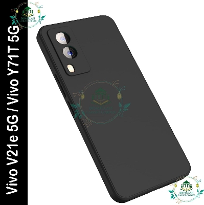 Picture of Premium Liquid Silicone Phone case for Vivo V21e 5G / Vivo Y71T 5G Liquid Silicon Mobile Back Case Soft Silicone Phone Cover