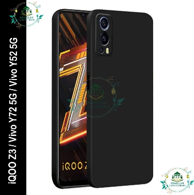 Picture of Premium Liquid Silicone Phone case for iQOO Z3 / Vivo Y72 5G / Vivo Y52 5G Liquid Silicon Mobile Back Case Soft Silicone Phone Cover