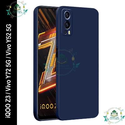 Picture of Premium Liquid Silicone Phone case for iQOO Z3 / Vivo Y72 5G / Vivo Y52 5G Liquid Silicon Mobile Back Case Soft Silicone Phone Cover