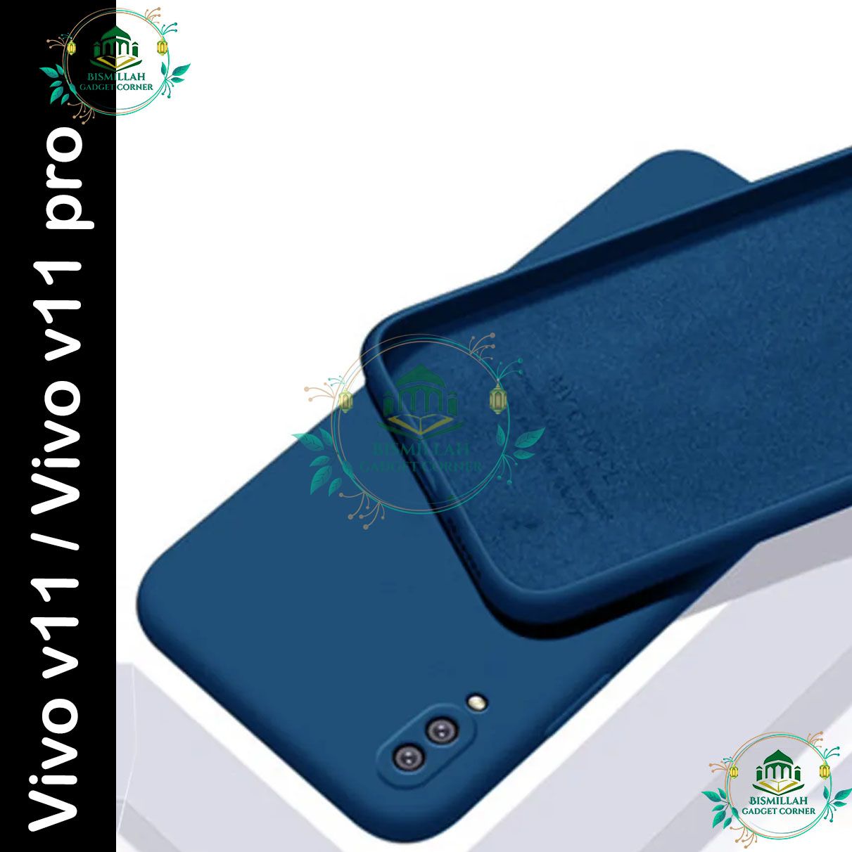 Picture of Premium Liquid Silicone Phone case for Vivo v11 / Vivo v11 pro Liquid Silicon Mobile Back Case Soft Silicone Phone Cover