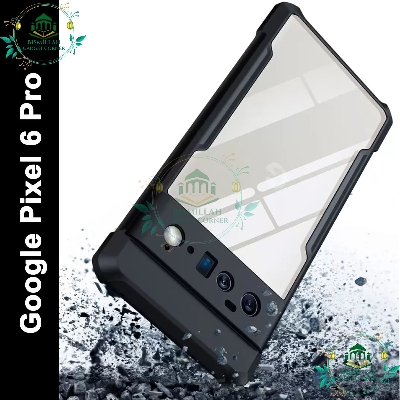 Picture of Xundd Back Cover for Google Pixel 6 Pro Transparent Hybrid Hard PC Back Bumper