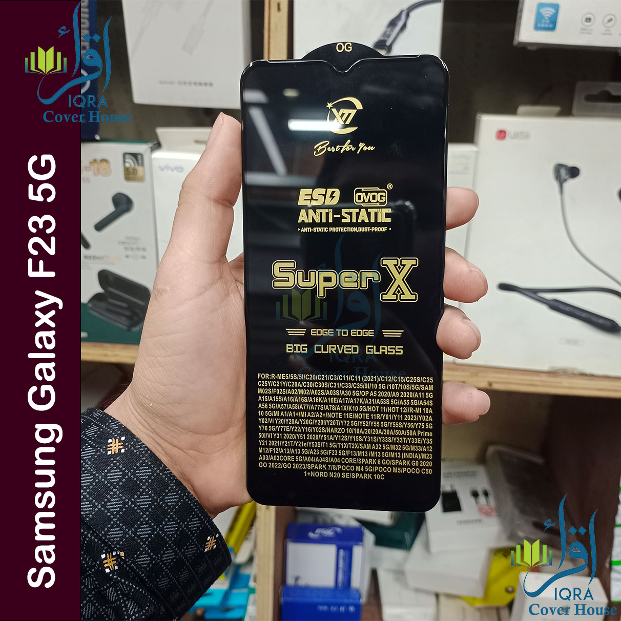 Picture of Super X For Realme 5 Tempered Gorilla Glass Screen Protector