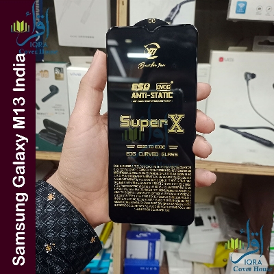 Picture of Super X For Samsung Galaxy M13 India Tempered Gorilla Glass Screen Protector