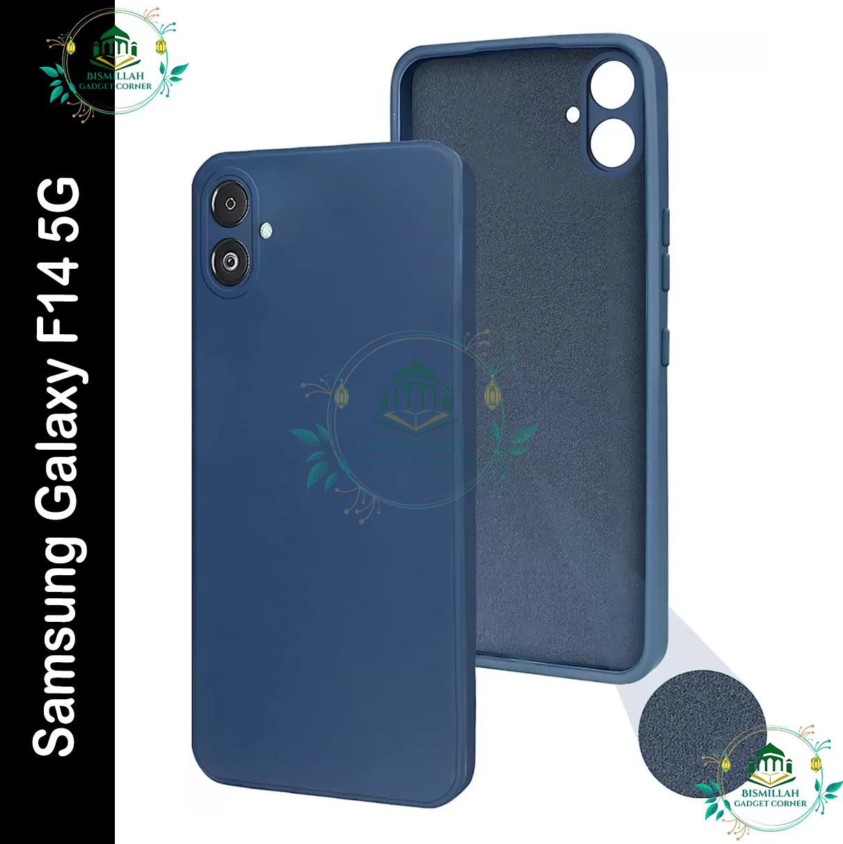 Picture of Premium Liquid Silicone Phone case for Samsung Galaxy F14 5G Liquid Silicon Mobile Back Case Soft Silicone Phone Cover