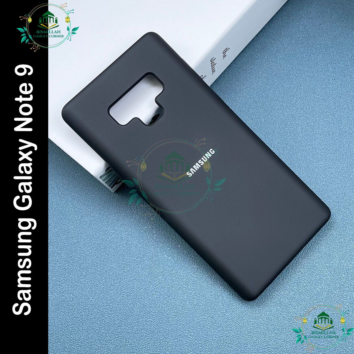 Picture of Premium Liquid Silicone Phone case for Samsung Galaxy Note 9 Liquid Silicon Mobile Back Case Soft Silicone Phone Cover