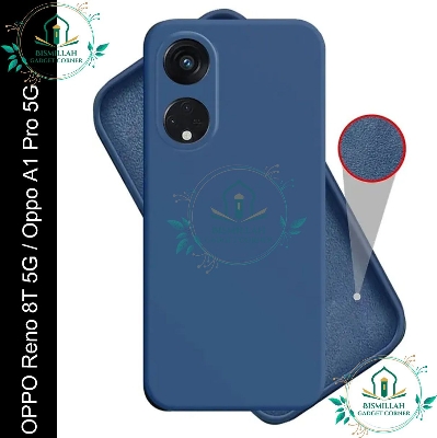 Picture of Premium Liquid Silicone Phone case for Oppo Reno8 T 5G / Oppo A1 Pro 5G Liquid Silicon Mobile Back Case Soft Silicone Phone Cover