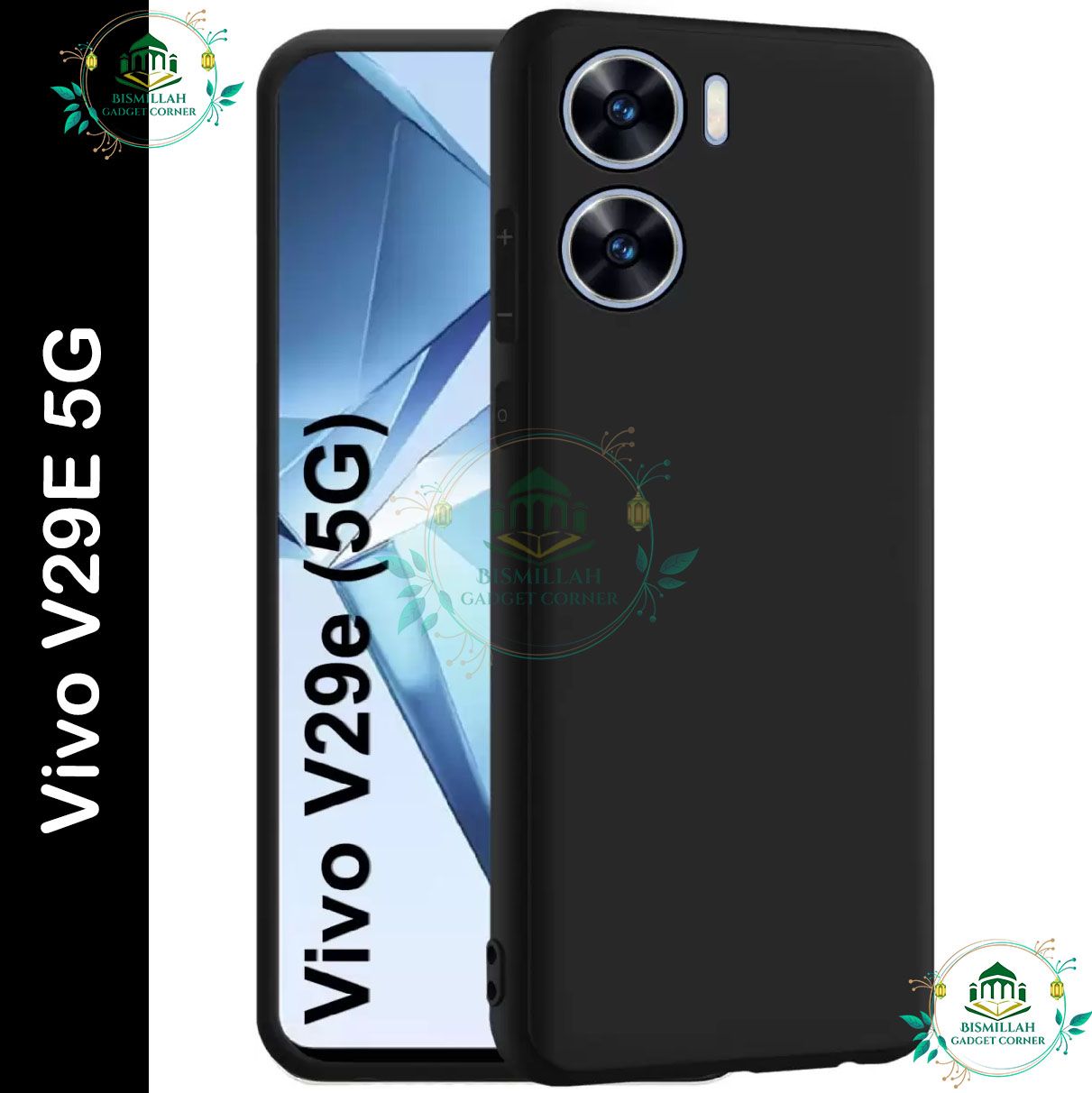 Picture of Premium Liquid Silicone Phone case for Vivo V29E 5G Liquid Silicon Mobile Back Case Soft Silicone Phone Cover