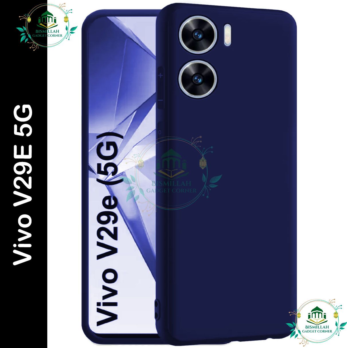 Picture of Premium Liquid Silicone Phone case for Vivo V29E 5G Liquid Silicon Mobile Back Case Soft Silicone Phone Cover