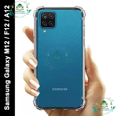 Picture of Transparent back cover For Samsung Galaxy A12/ Samsung Galaxy M12 / Samsung Galaxy F12 Luxury transparent Protect Back Cover Soft Case