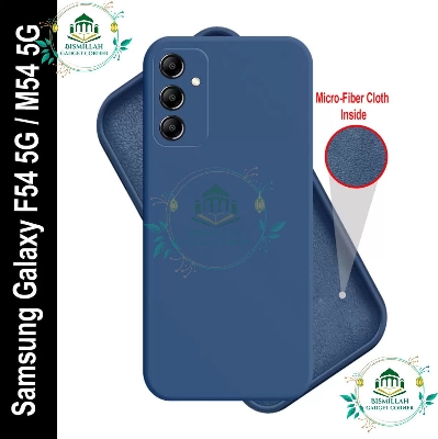 Picture of Premium Liquid Silicone Phone case for Samsung Galaxy M54 5G / Samsung Galaxy F54 5G Liquid Silicon Mobile Back Case Soft Silicone Phone Cover