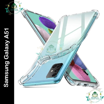 Picture of Transparent back cover For Samsung Galaxy A51 Luxury transparent Protect Back Cover Soft Case