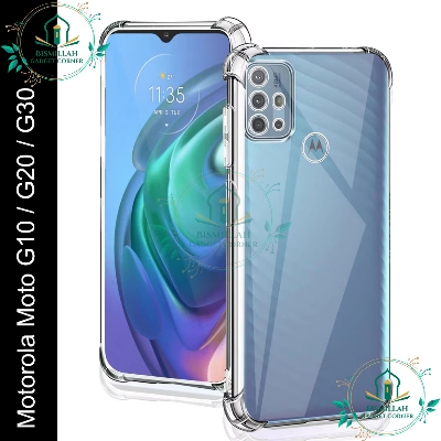 Picture of Transparent back cover For Motorola Moto G10 / Motorola Moto G20 / Motorola Moto G30 Luxury transparent Protect Back Cover Soft Case