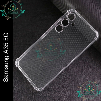 Picture of Transparent back cover For Samsung Galaxy A35 5G Luxury transparent Protect Back Cover Soft Case